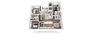 a floor plan of a 1 bedroom192 sq ft house