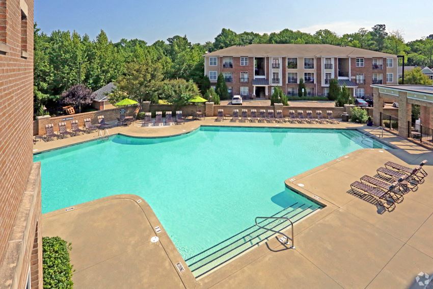Resort Style Swimming Pool at Main Street Square Holly Springs NC