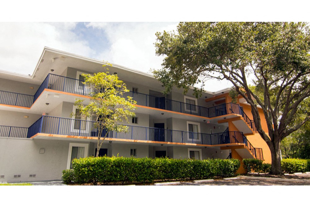 Exterior view of Midora at Woodmont in Tamarac, FL