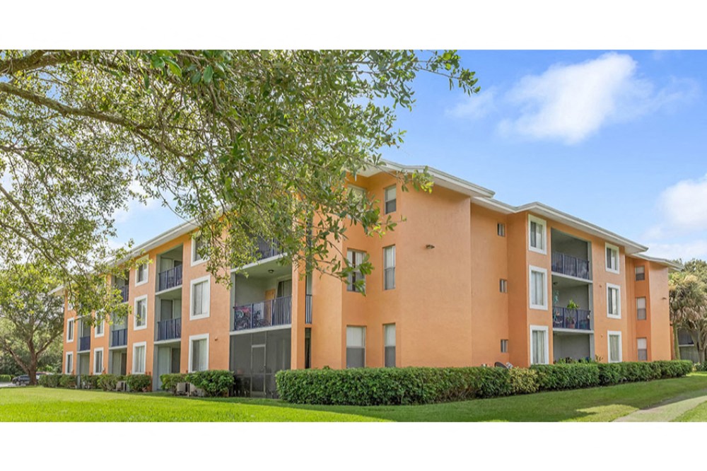 Exterior view of Midora at Woodmont in Tamarac, FL