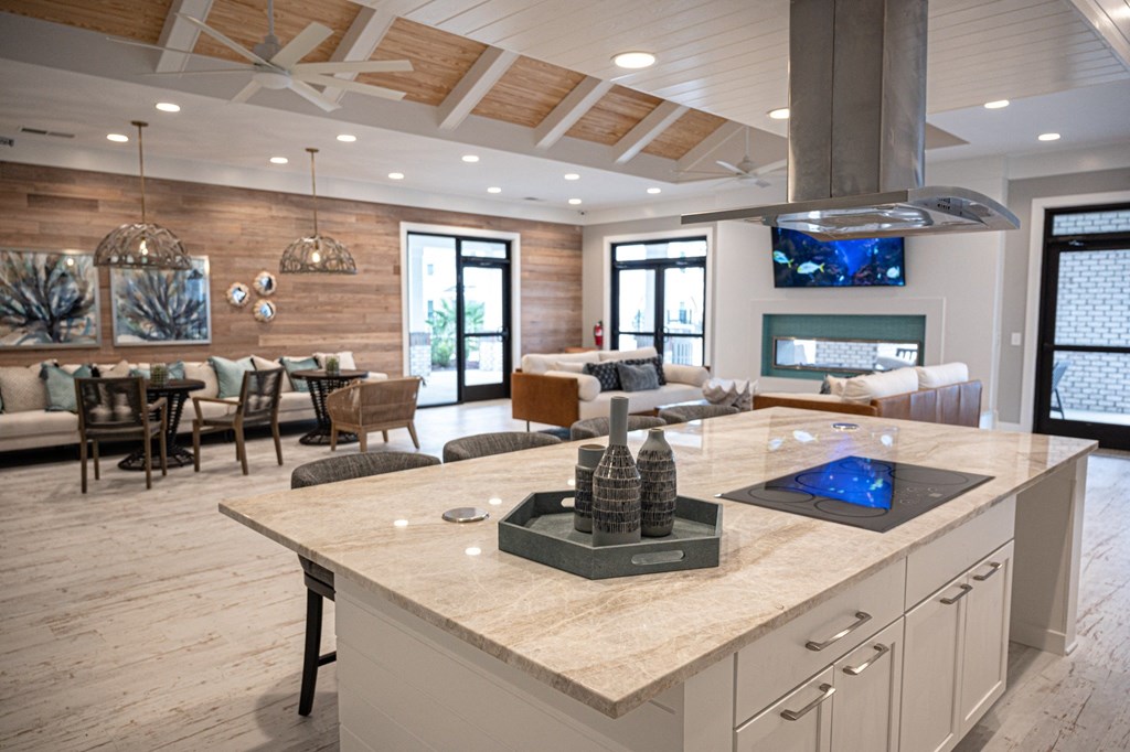 Luxury Clubhouse And Resident Lounge