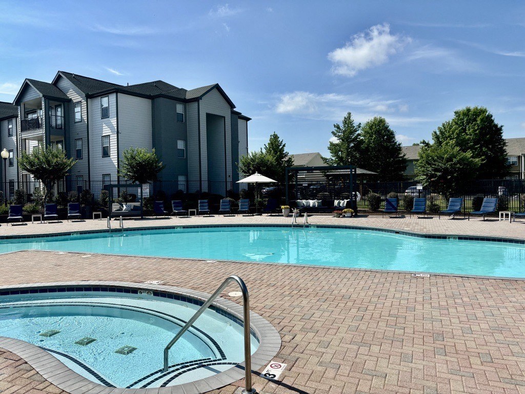 our apartments have a resort style swimming pool