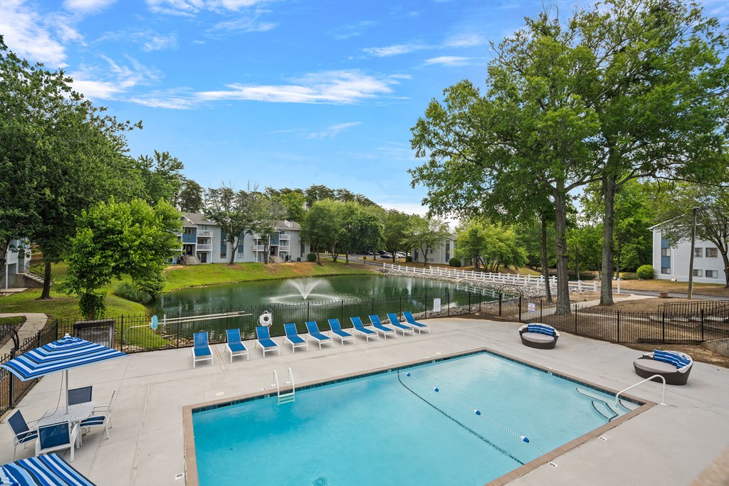 Swimming Pool at Enclave at 38 Twenty Two Apartments in Greensboro, NC