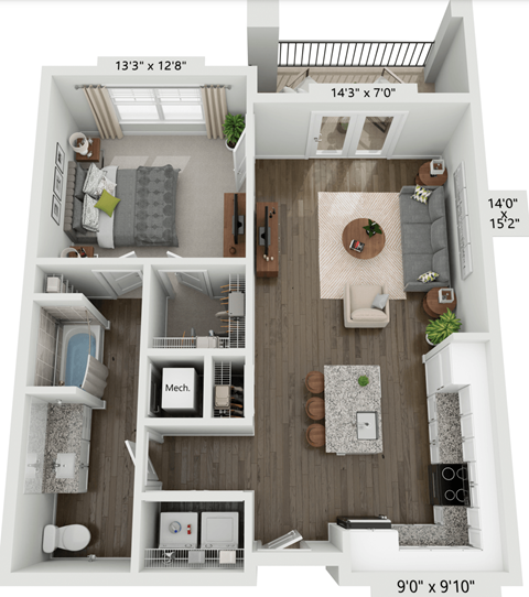 1120 Meridian Branch Dr. 1-3 Beds Apartment for Rent - Photo Gallery 47