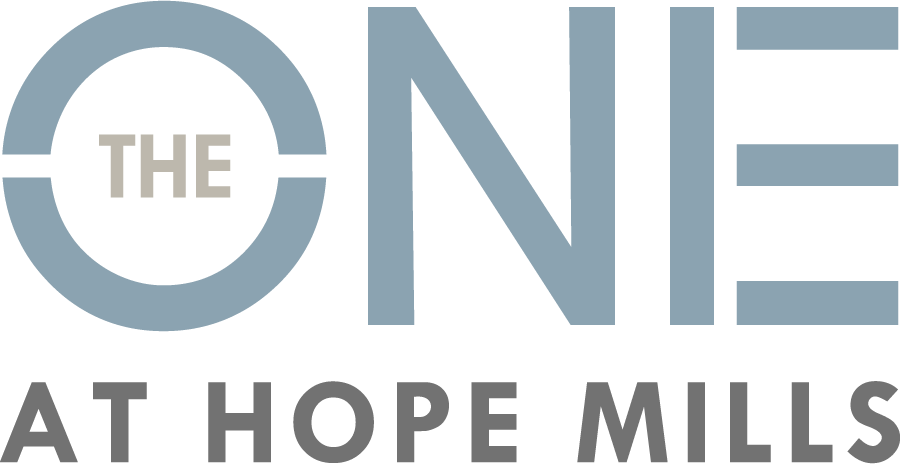 The One at Hope Mills logo.