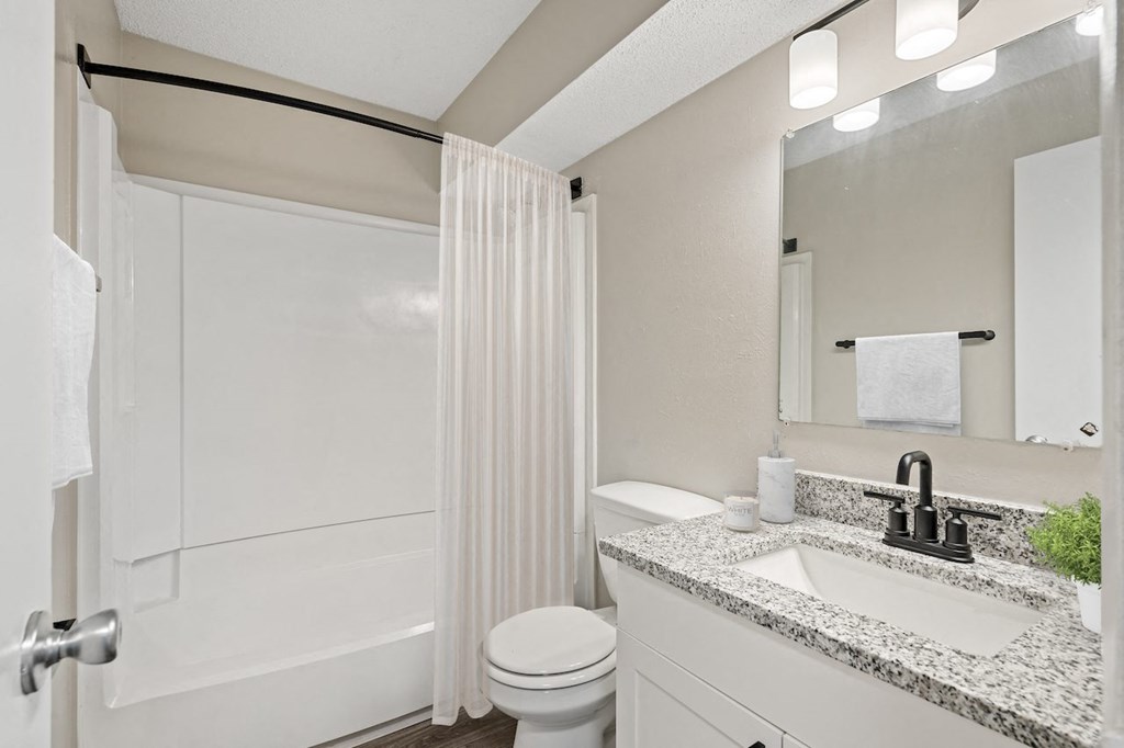 our apartments offer a bathroom with a shower