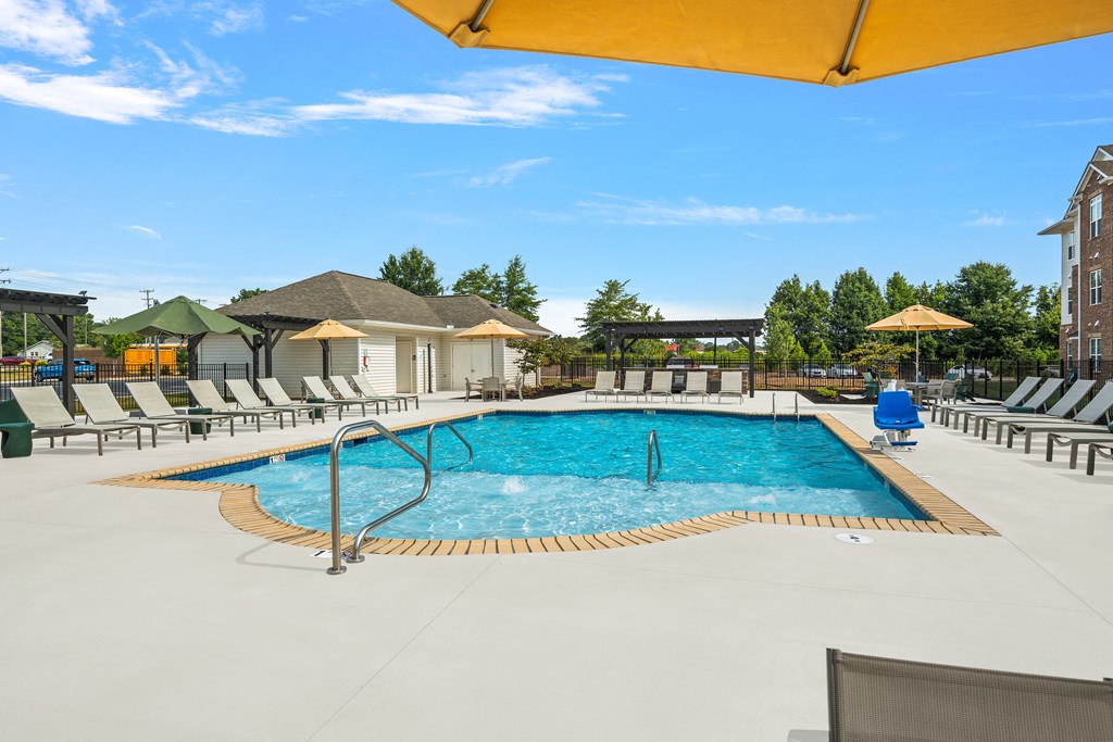 take a dip in our resort style pool