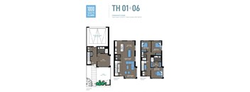 A floor plan for a 3 bedroom, 3.5 bath home with a total interior area of 2,730 square feet and a total outdoor area of 435-508 square feet.