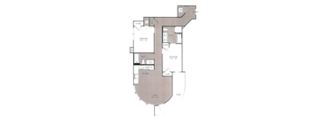 2 bed 2 bath 1,098 Sq. Ft. | B04 floor plan  at Apex 41, Lombard, 60148