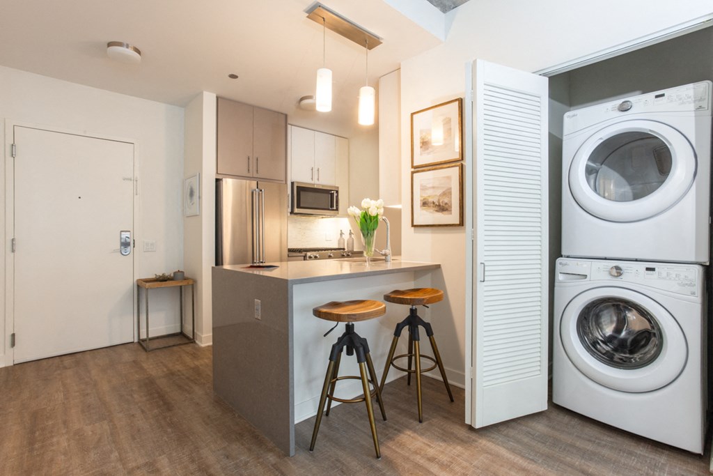 washer and dryer in-unit