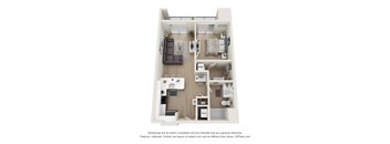 1B 1  Bed   1  Bath   713-to716 Sq. Ft. at 2929 on Mayfair, Wisconsin, 53222