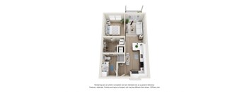 C1 Studio   1  Bath   593 Sq. Ft.  at 2929 on Mayfair, Wauwatosa, Wisconsin