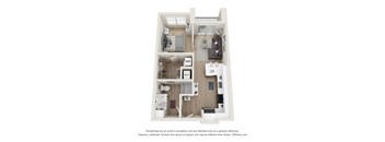 C2 Studio   1  Bath   582 Sq. Ft.  at 2929 on Mayfair, Wisconsin
