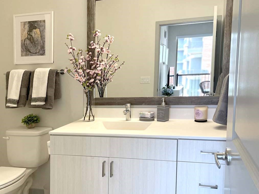 Bathroom at Elevate Apartments, Madison, 53718