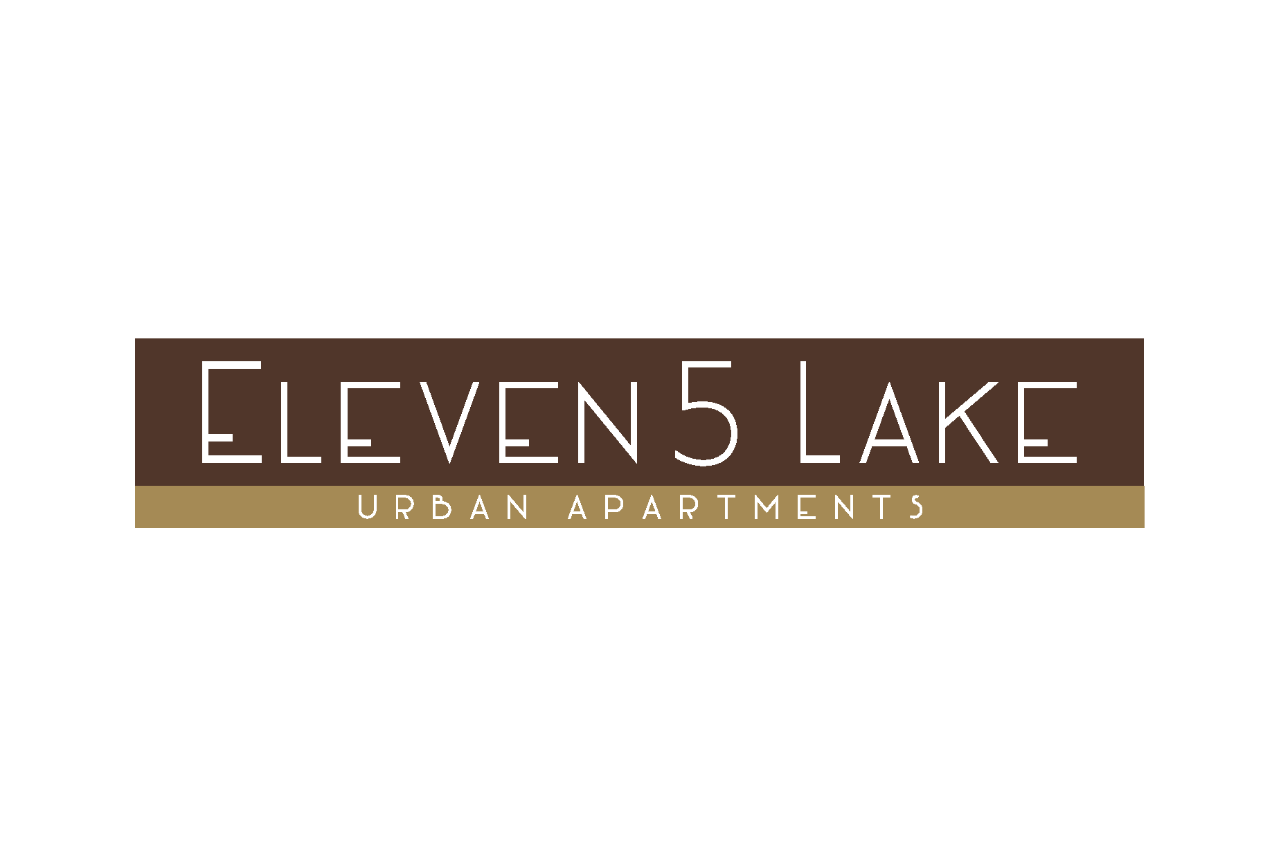 the logo or sign for the apartment building