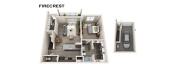 Firecrest Floorplan at Fountain Ridge, Pleasant Prairie, 53158