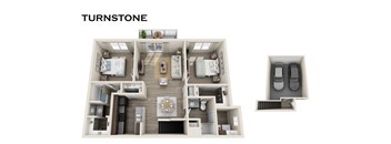 Turnstone Floorplan at Fountain Ridge, Pleasant Prairie, WI, 53158