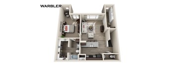 Warbler Floorplan at Fountain Ridge, Pleasant Prairie