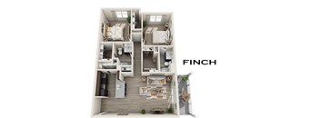 Finch Floorplan at Fountain Ridge, Wisconsin