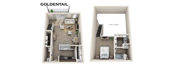 GOLDENTAIL Floorplan at Fountain Ridge, Wisconsin, 53158