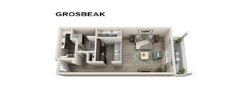 Grosbeak Floorplan at Fountain Ridge, Pleasant Prairie, 53158