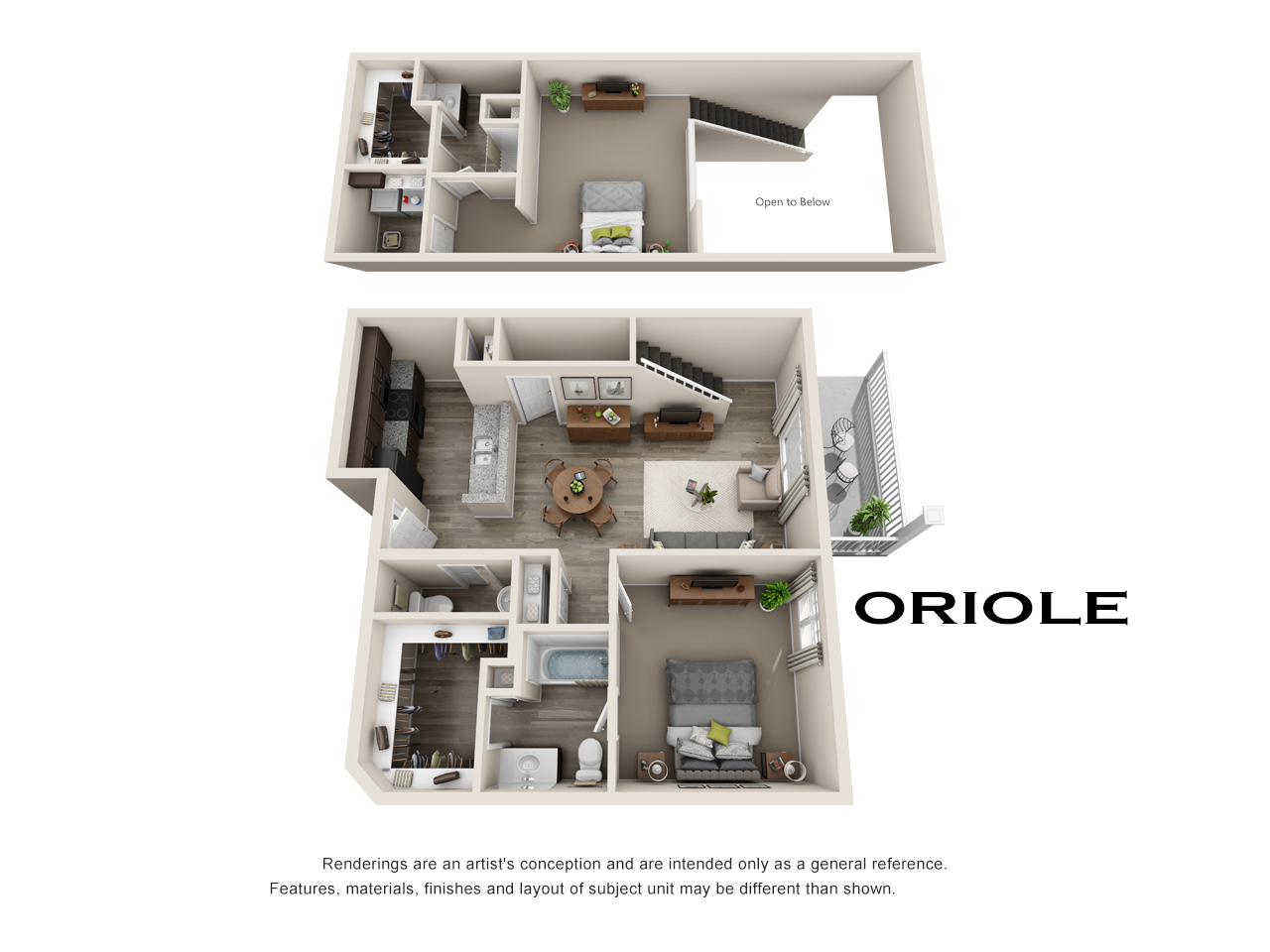 Oriole Floorplan1 at Fountain Ridge, Pleasant Prairie, WI, 53158