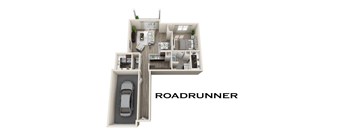 Roadrunner Floorplan1 at Fountain Ridge, Pleasant Prairie, WI, 53158