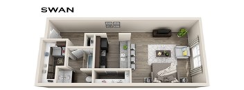 Swan Floorplan at Fountain Ridge, Pleasant Prairie
