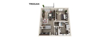TROGAN Floorplan at Fountain Ridge, Wisconsin