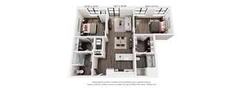 a 1 bedroom floor plan  sierra  2100 sq ft