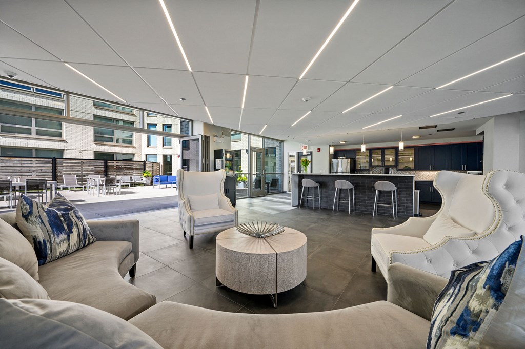 Lobby at Lakeview 3200 Apartments, Chicago
