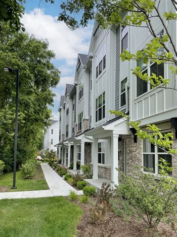 Beautifully Landscaped Grounds at Enclave Crystal Lake Townhomes and Apartments, Illinois, 60014
