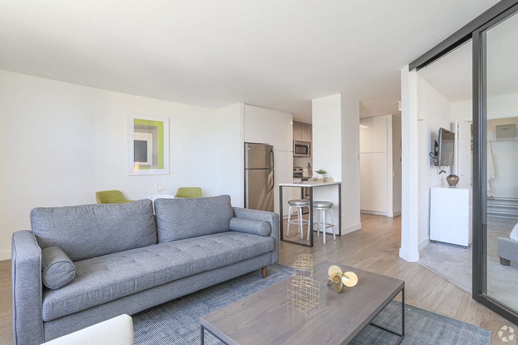 Living Room at The Kent, Chicago, 60614