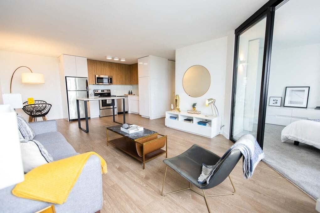 Living Room at The Kent, Chicago, 60614