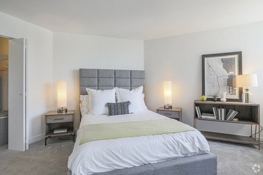 Bedroom at The Kent, Chicago, 60614