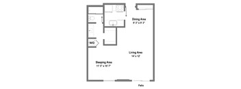 Studio - Large Floorplan