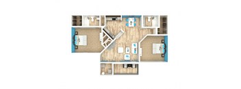 2 bedroom