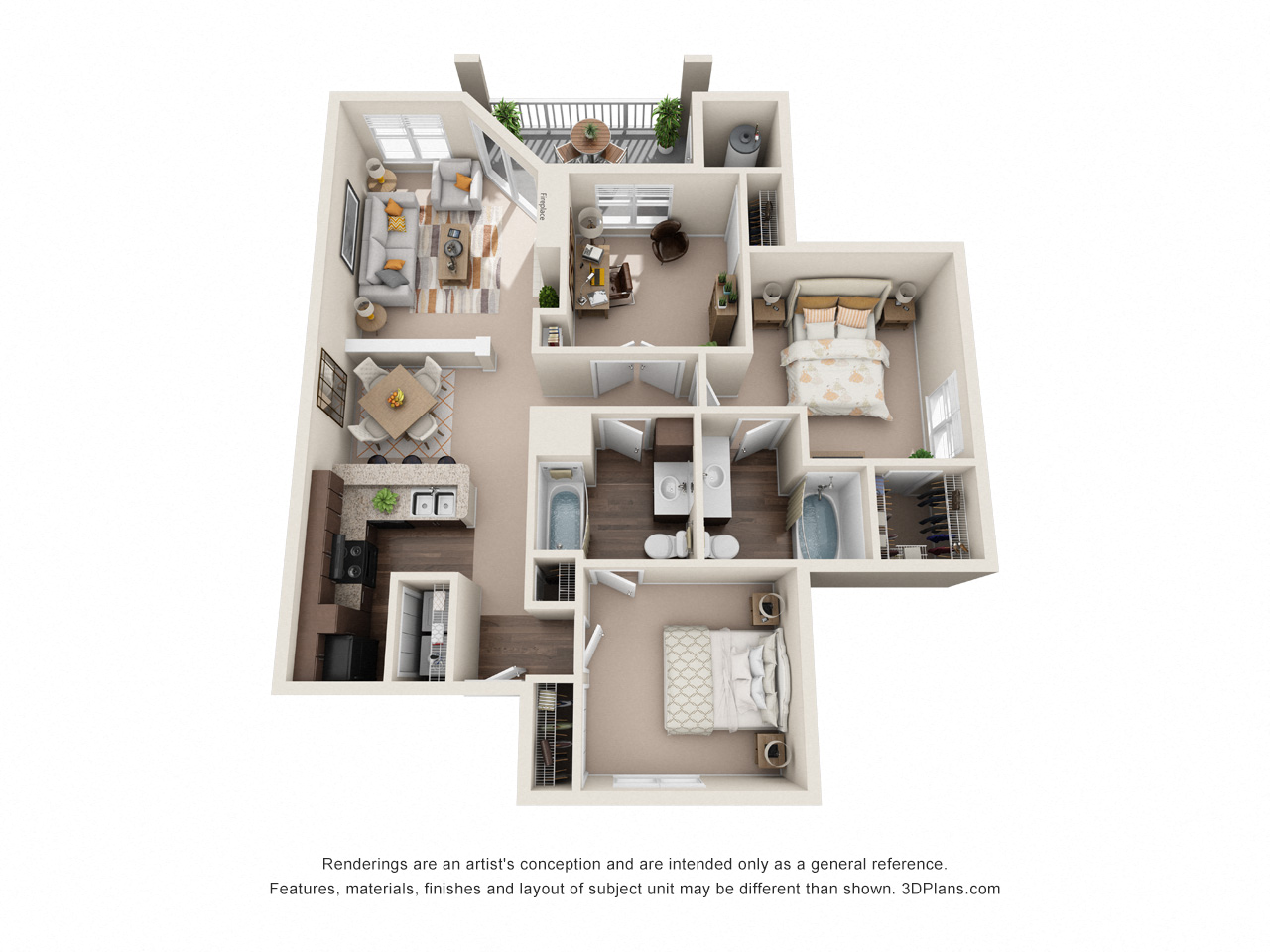 5489 Crescent Ridge Dr. 1-3 Beds Apartment for Rent - Photo Gallery 28