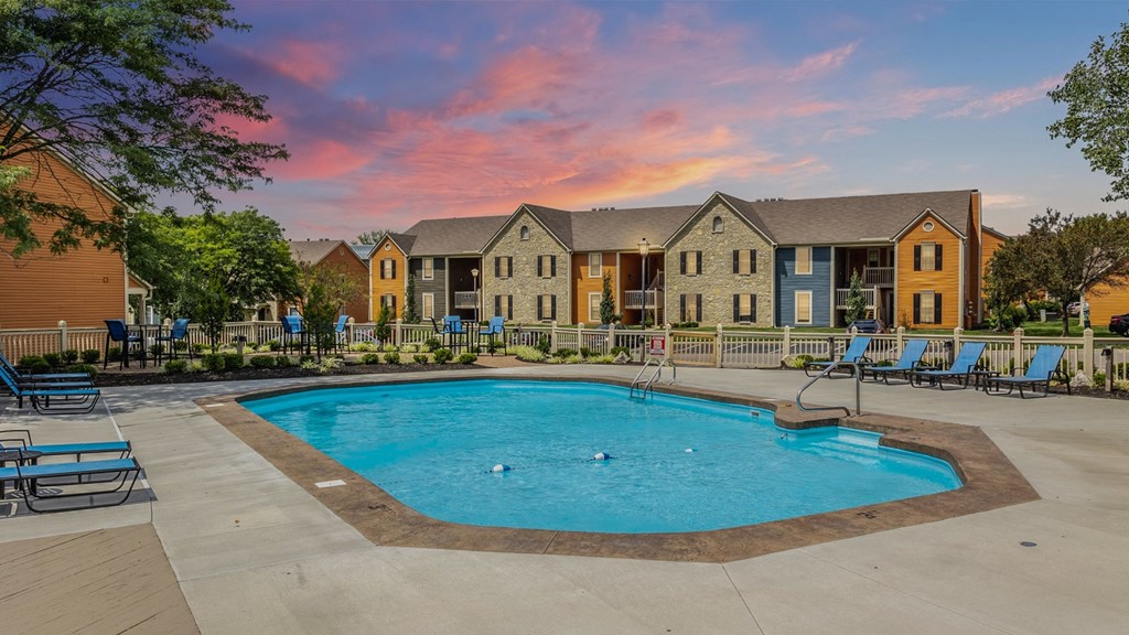 take a dip in our resort style pool at villas at houston levee west apartments
