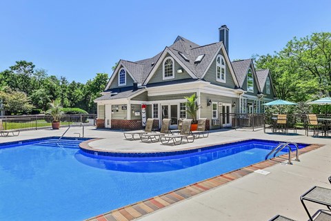 Patchen Oaks Apartments - Sparkling Pool with Sundeck