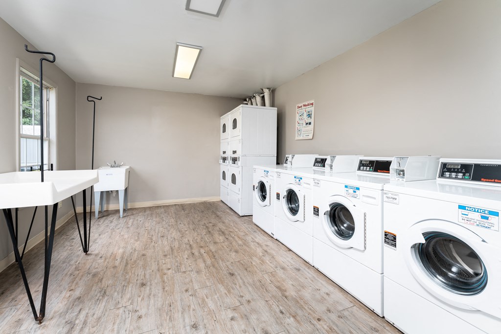 our apartments have a laundry room with washer and dryer