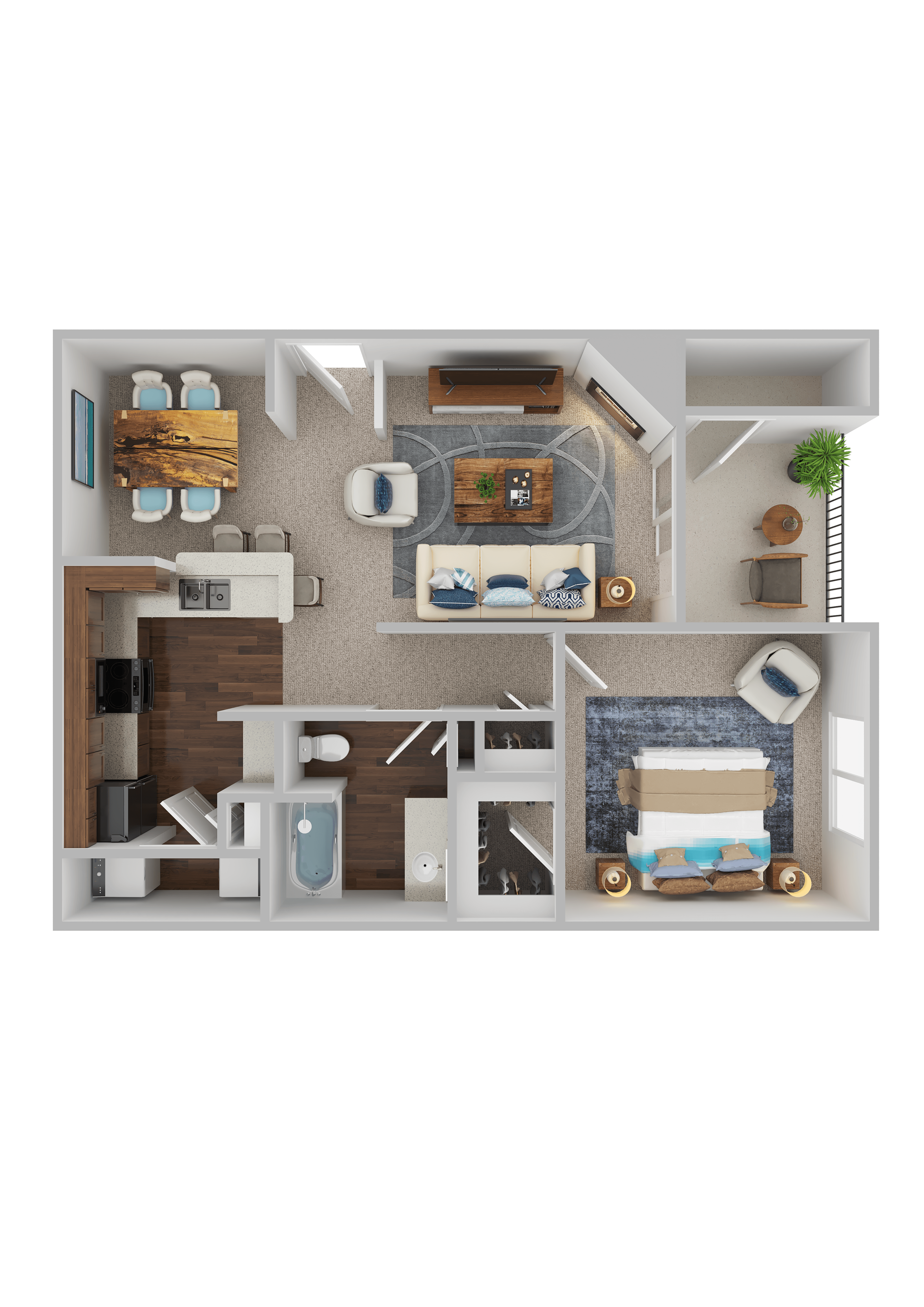 Trellises Apartments Vienna Floorplan
