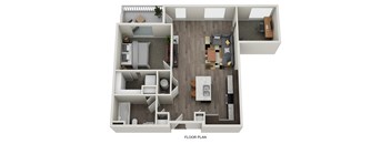 1 BED 1 BATH - DEN