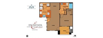 Canyon Trails A1 Floor plan