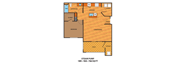 a blueprint of a floor plan of a house