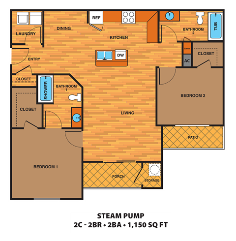 a blueprint of a floor plan of a house