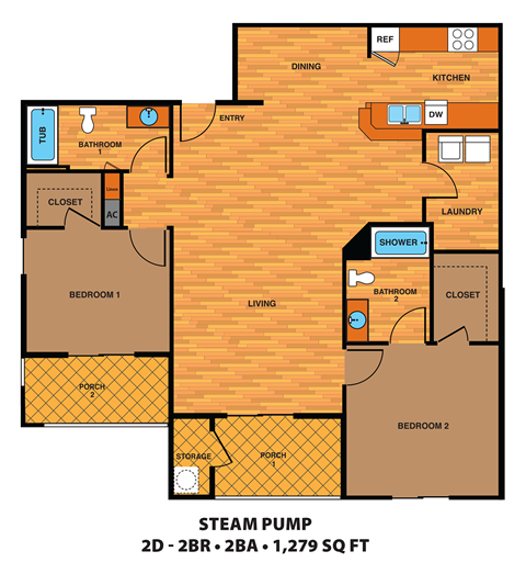 a blueprint of a floor plan of a house