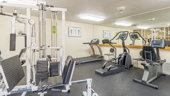 The Springs fitness center with weight stations and fitness equipment - Photo Gallery 35