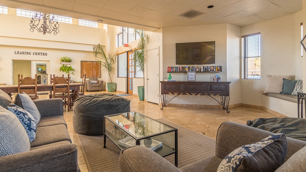 Villas at Montebella clubhouse with free DVD rental