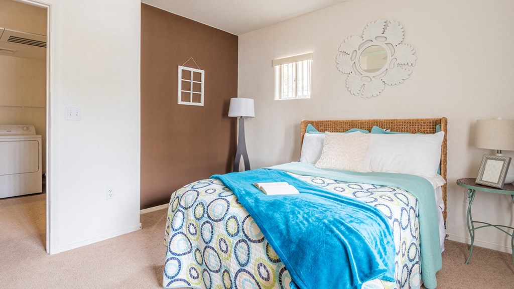 Desert Sands spacious bedroom.